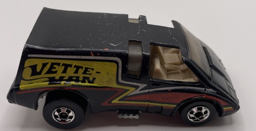 Vintage Hot Wheels 1979 Hi Rakers Corvette Vette Van Blackwall Hong Kong - Picture 2 of 6