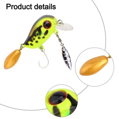 Bewährter effektiver schwimmender Minnow Top Wasser Hartköder für alle Fischa