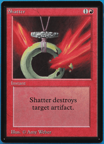 Shatter Beta MINT Red Common MAGIC THE GATHERING MTG CARD (ID# 502612) ABUGames - Picture 1 of 2