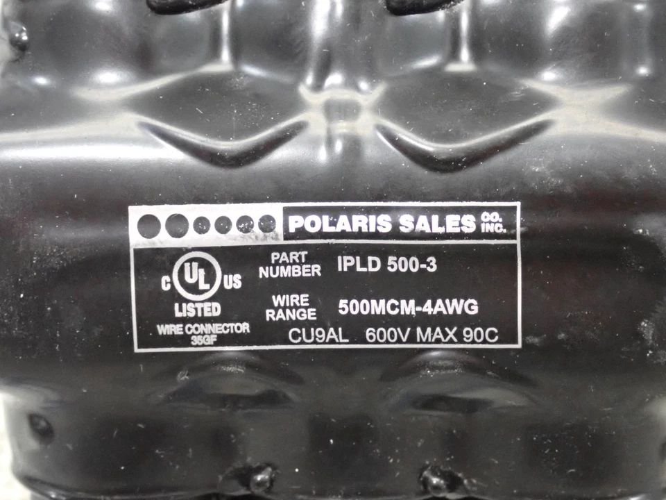 Polaris IPLD500-3 MultiTap Connector 500MCM-4AWG 600V 3 Port - Image 3 of 4