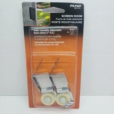 Prime-Line Sliding Screen Door Roller Assembly  1"  O.D.  QTY. 2  #B 517