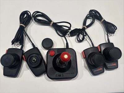 Atari 2600 Driving Paddles (PARTS/REPAIR) Wico Command Controller/Joysticks lot