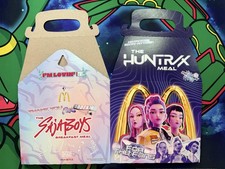 McDonald  s K-Pop Demon Hunters Box Huntrix Meal Saja Boys Meal