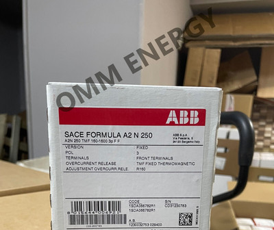 ABB 160 Amp Circuit Breaker, ABB SACE A2N 250 TMF 160-1600 3p F F - 1SDA066782R1