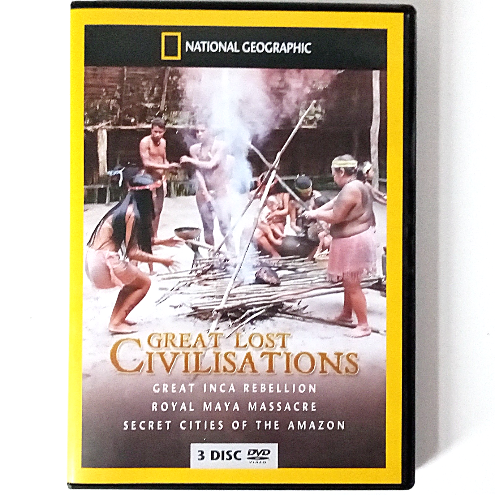 Great Lost Civilisations (3-Disc DVD Set, 2010 National Geographic) Incas Mayans