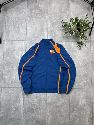 <90s> FC Barcelona 短丈ジップアップジャケット 90s> FC Barcelona 短丈ジップアップジャケット 90s> FC Barcelona 短