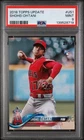 2018 TOPPS UPDATE #US1 SHOHEI OHTANI RC ROOKIE PSA 9