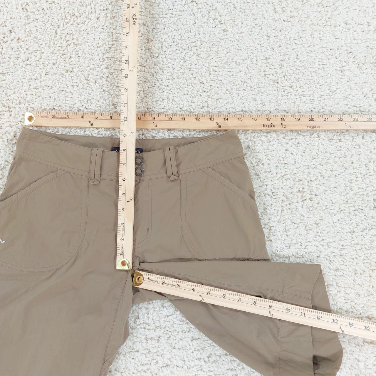 Arc'teryx Parapet Pantaloncini da Escursionismo Donna Taglia 4 Nylon Elasticizzato Marrone Chiaro 11" In