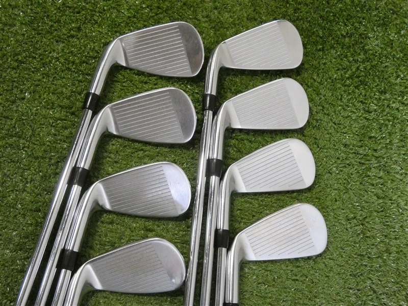 Titleist 718 AP3 Irons 4-P & 48* W AMT Black S300 Stiff Steel with Midsize Grips - Image 4 of 4