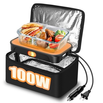 Portable Oven - 100W Fast Heating Food Warmer, 3-In-1 Electric Lunch Box & Lunch