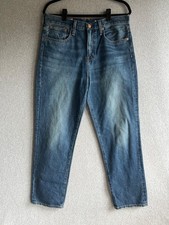 J Crew Jeans Womens 28 Blue Denim Slouchy Boyfriend Modern Versitle