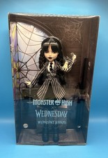 Bambola Mattel Monster High X Wednesday Addams nuova sigillata spedizione veloce!!