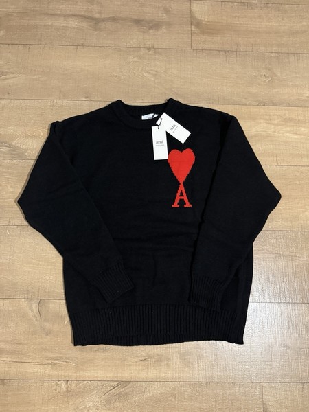 AMI paris sweater rotes Herz