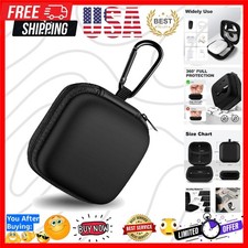 Square Earbud Case Portable EVA Storage Bag Cell Phone Accessories Organizer ...