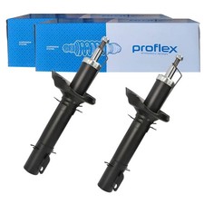 2x PROFLEX GAS-STOßDÄMPFER VORNE passend für AUDI A3 SEAT LEON TOLEDO SKODA OCTA