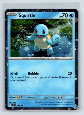 Squirtle (Cosmos Holo) Holo Promo SV: Scarlet & Violet Promo Cards 048 NM Gemi