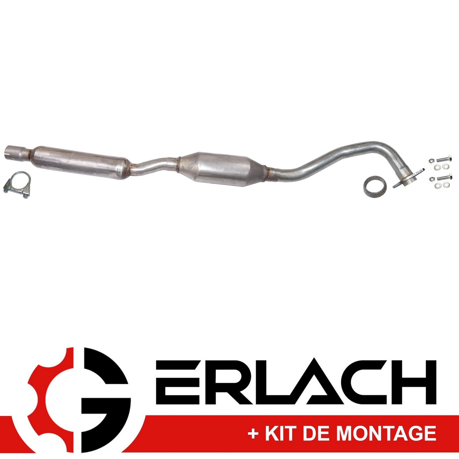 Silencieux intermédiaire Outlander II 2.0 4x4 ligne d'échappement centrale centrale 6996