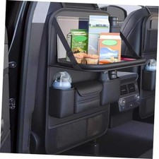 Car Backseat Organizer with Foldable Table Tray,Car Seat Back Protector with