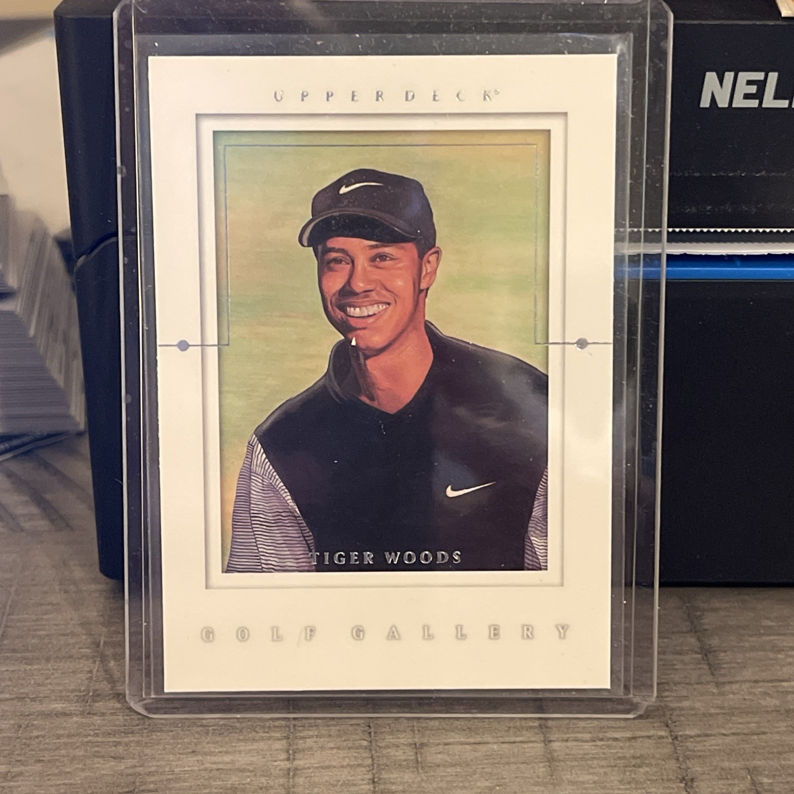 2001 Upper Deck Tiger Woods #GG4 Golf Gallery RC Insert