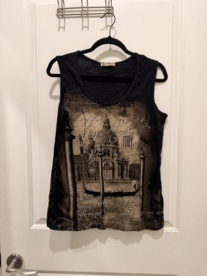 Blue Canyon Clothing Venice Italy Scenic Graphic Size XL