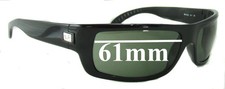 SFx Replacement Sunglass Lenses fits Ray-Ban RB4052 - 61mm Wide