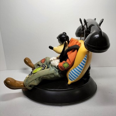 Disney Telemania Goofy Talking Telephone Black Rare Vintage Item