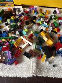 LEGO Creator Medium Creative Brick Box Tons Pieces Yellow Box Huge Lot 3lbs 7oz