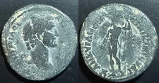 ANTONINUS PIUS Provincial AE25 Ancyra Phrygia Ancient Roman Coin Zeus