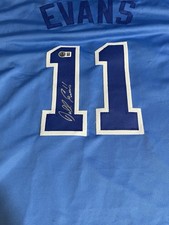 DARRELL EVANS SIGNED AUTO CUSTOM JERSEY ATLANTA BRAVES BECKETT BAS COA