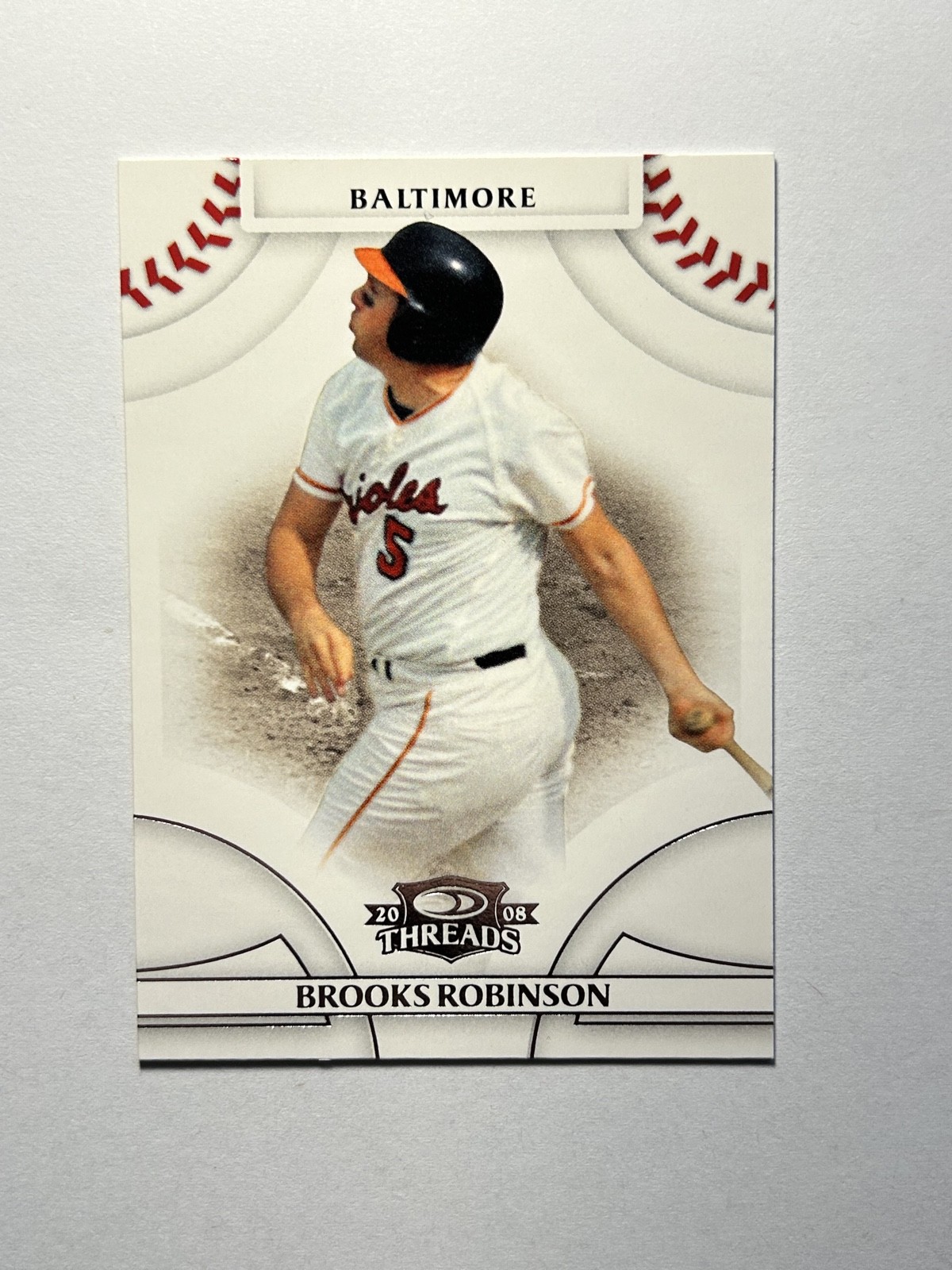 2008 Donruss Threads - Brooks Robinson #3