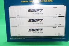 Walthers HO 949-18505 - SceneMaster - 53' Corrugated Container "Swift" 3 Pack 