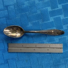 Small Silver Baby Spoon about 4" long