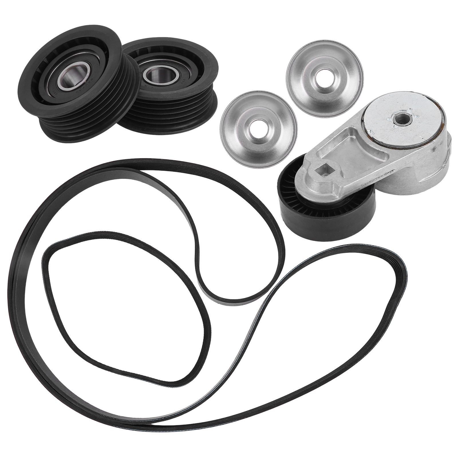 1Set Drive Belt Replacement Kit For Maserati Ghibli Levante Quattroporte 3.0TT