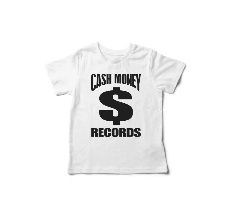 Camiseta con estampado de etiqueta Cash Money Records Foto 2 de 4