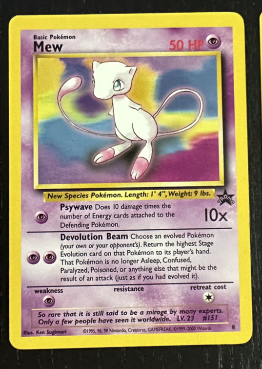 Mew PROMO 8 - MINT