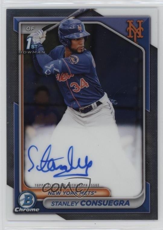 2024 Bowman Chrome Prospect Auto Stanley Consuegra #CPA-SC