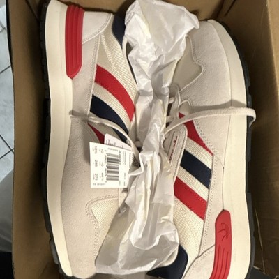 adidas Treziod 2 Men s Low Top Athletic Sneakers White/Red/Blue Lace-Up JQ9042