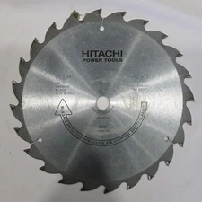 Hitachi 8 1/2 24 Teeth Saw Blade Made In Japan