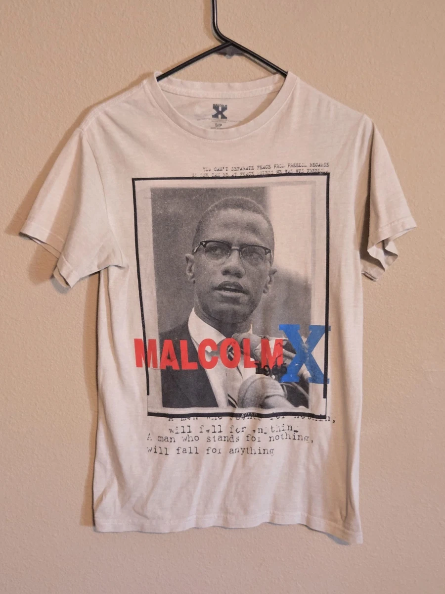 90年代マルコムX Tシャツ LIGHT GRAY Malcolm X Shirt for sale - eBay