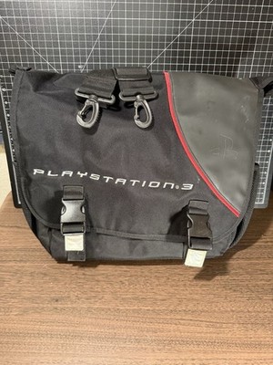 Sony PlayStation 3 PS3 Console Carry Case Messenger Bag Travel