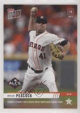 2019 Topps Now ALCS /428 Brad Peacock #1030 2ra