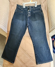 Vintage Girls Faded Glory Crop Capri Jeans - Size 16 - Glory Girls Club