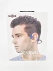 After Shokz OpenRun Bluetooth Over the Ear Headphones Blue Open Run