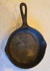 Vintage Wagner Ware Sidney 0 Cast iron 6.5 Inch Skillet # 3 1053Q