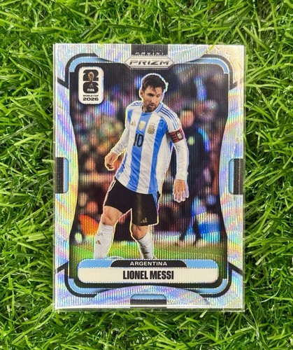 LIONEL MESSI 2026 Prizm FIFA World Cup World Cup Silver Wave Argentina #10