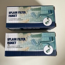 Splash Filter Faucet,Rotatable Sink Faucet Sprayer Head