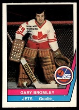 1977-78 O-Pee-Chee WHA VTG Hockey Gary Bromley Winnipeg Jets #45