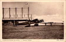 POSTCARD AIRCRAFT ISTRES AVIATION CAUTRON TYPHON 1942