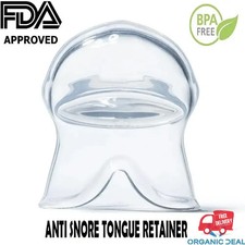 Anti Snoring Mouthpiece Tongue Retainer Helps to Eliminate Snoring Anti Snore De