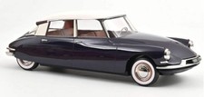 Citroen DS 19 1955 Purple and Champagne 1:12 Diecast Model Car | Norev